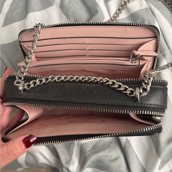 Kate Spade Black and White Penguin Crossbody Bag - Picture 2 of 3